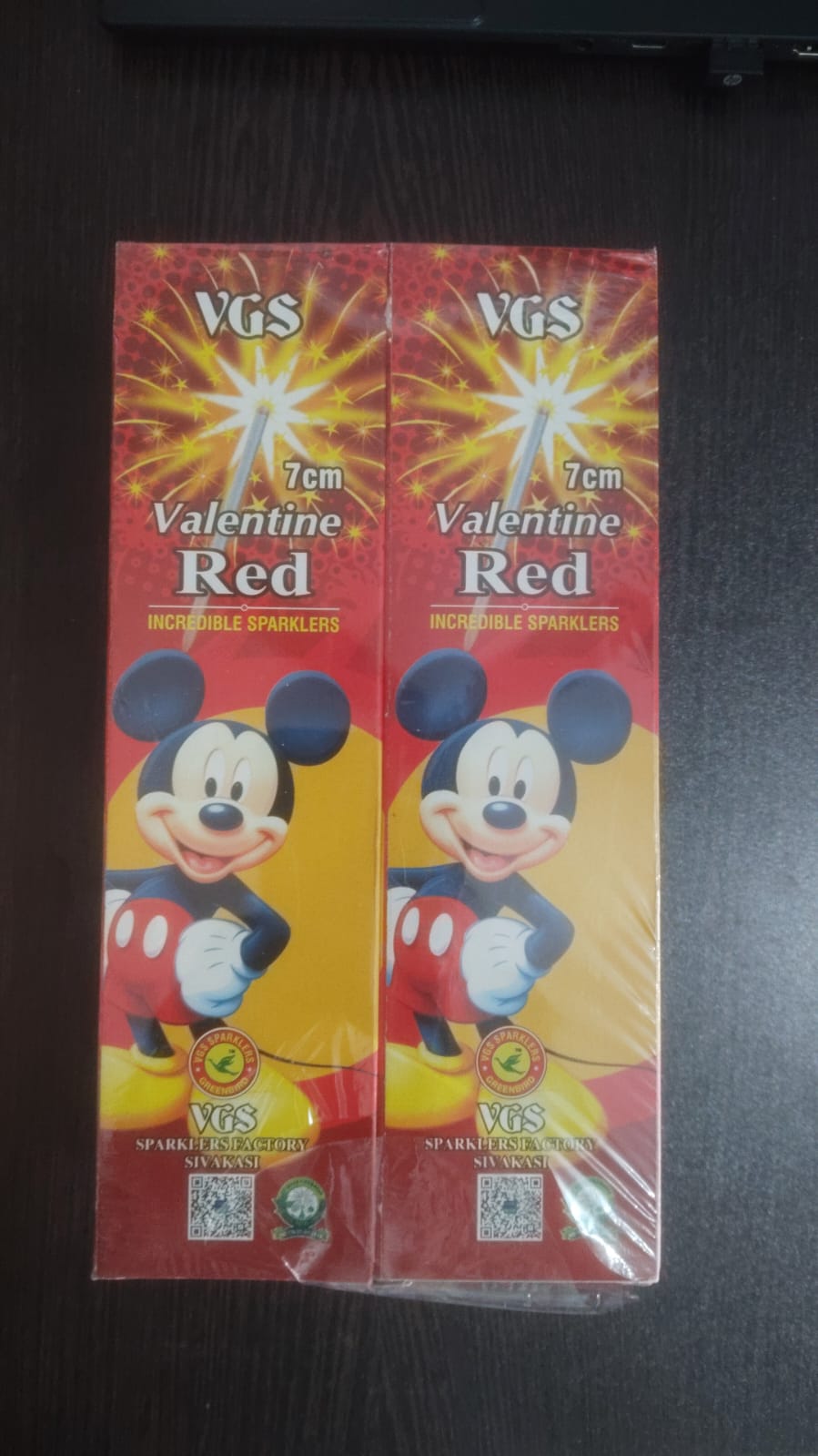 7 CM RED SPARKLERS